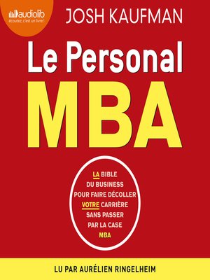 cover image of Le Personal MBA